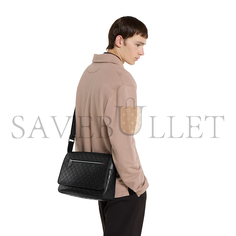 GUCCI GG EMBLEM MEDIUM CROSSBODY BAG 850235 (33*23*10cm) GUCCI GG EMBLEM MEDIUM CROSSBODY BAG 850235 (33*23*10cm)